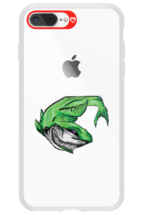 Bababa Shark Transparent - Apple iPhone 8 Plus