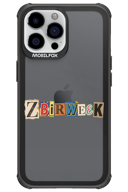 Zbirweek (transparent) 2.0 - Apple iPhone 13 Pro Max