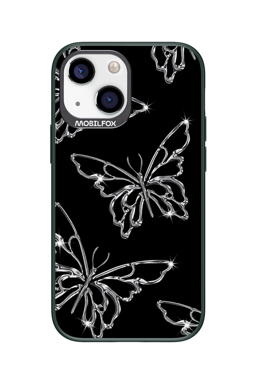 Silver Butterfly 2.0 - Apple iPhone 13 Mini