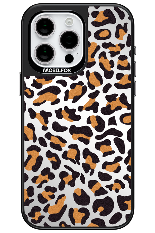 Leopard Brown Mirror - Apple iPhone 15 Pro Max