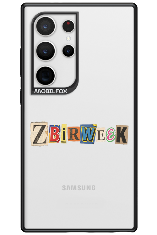 Zbirweek (transparent) 2.0 - Samsung Galaxy S24 Ultra