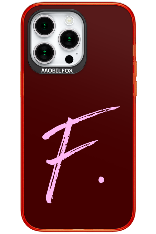(Dark Blush) F 2.0 - Apple iPhone 15 Pro Max