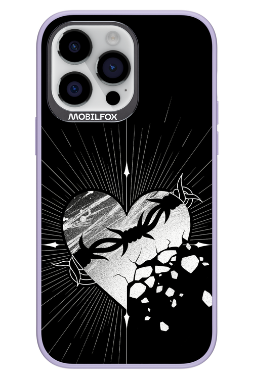 Fehér Szív - Apple iPhone 14 Pro Max