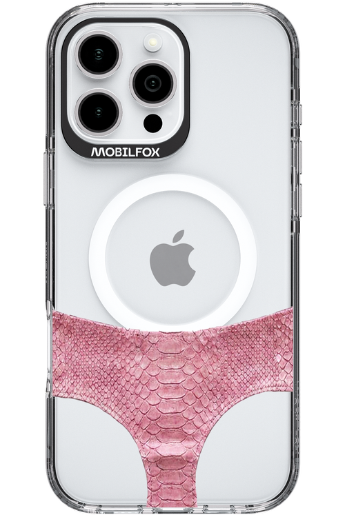 Snake Leather Panties Transparent 2.0 - Apple iPhone 16 Pro Max