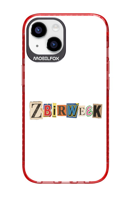 Zbirweek (white) 2.0 - Apple iPhone 14