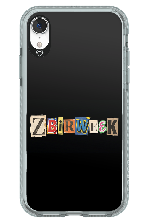 Zbirweek (black) 2.0 - Apple iPhone XR