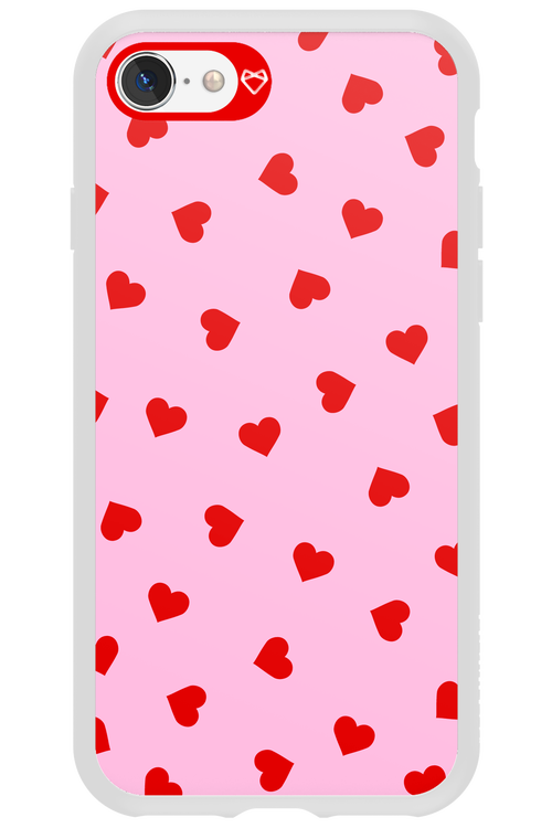 Sprinkle Heart Pink - Apple iPhone SE 2022