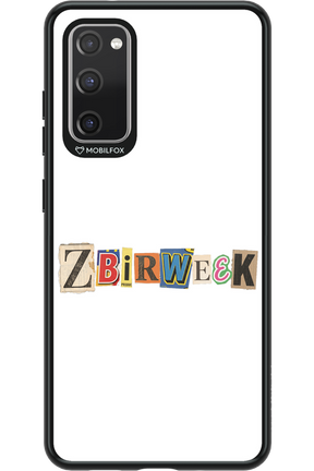 Zbirweek (white) 2.0 - Samsung Galaxy S20 FE