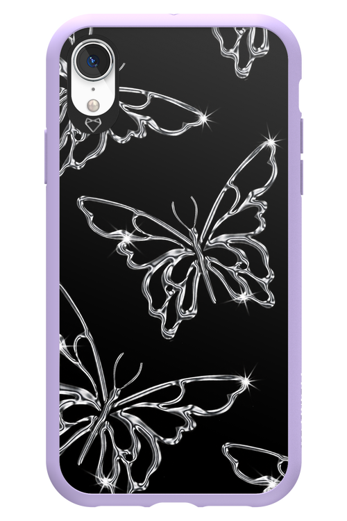 Silver Butterfly 2.0 - Apple iPhone XR