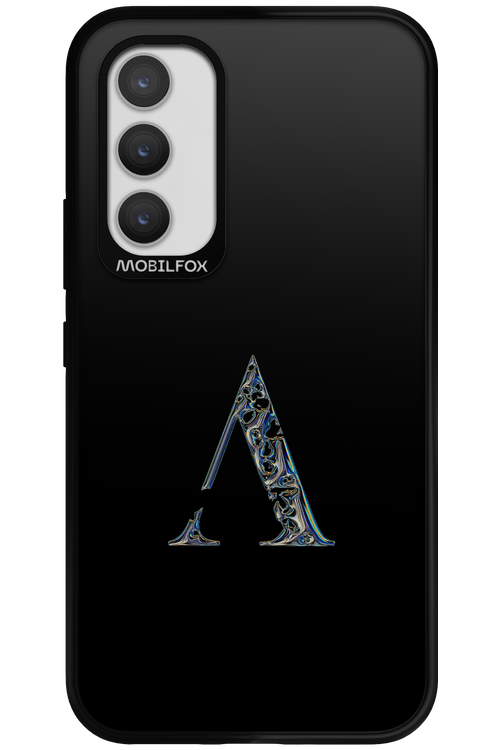 ⁠ ⁠Azteca A Chrome Logo - Samsung Galaxy A34