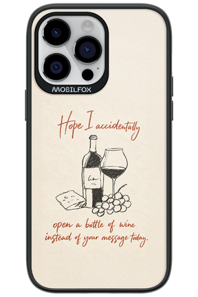 Bottle of wine 2.0 - Apple iPhone 14 Pro Max