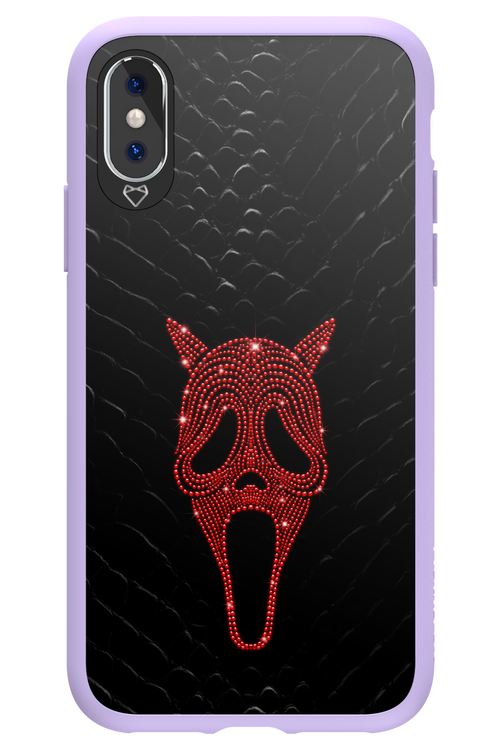 Devil Glitter Ghost - Apple iPhone XS