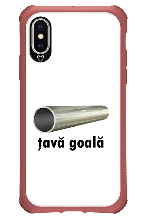 Țavă Goală White - Apple iPhone XS