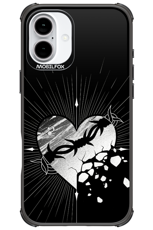 Fehér Szív 2.0 - Apple iPhone 16 Plus