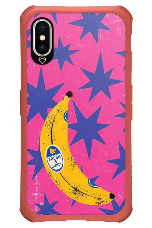 BANANA POP BLUE 2.0 - Apple iPhone X