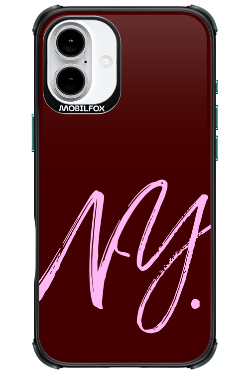 (Dark Blush) NY 2.0 - Apple iPhone 16 Plus