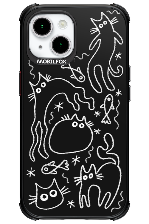 CHALK_CATS 2.0 - Apple iPhone 15