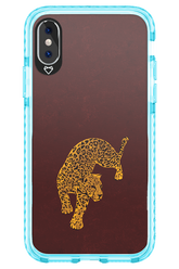 Burgundy Leopard - Apple iPhone XS