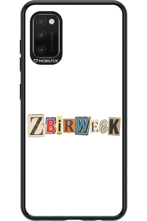 Zbirweek (white) 2.0 - Samsung Galaxy A41
