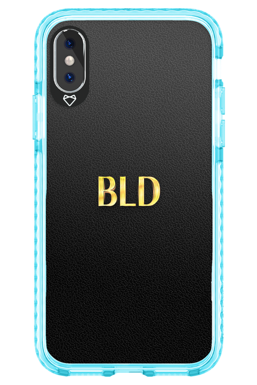 BLD GOLD LOGO - Apple iPhone X