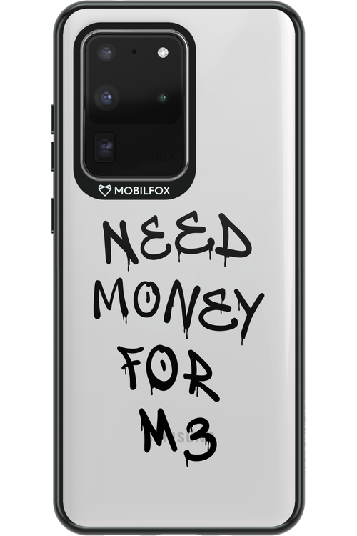 Need M3 Transparent Black - Samsung Galaxy S20 Ultra 5G