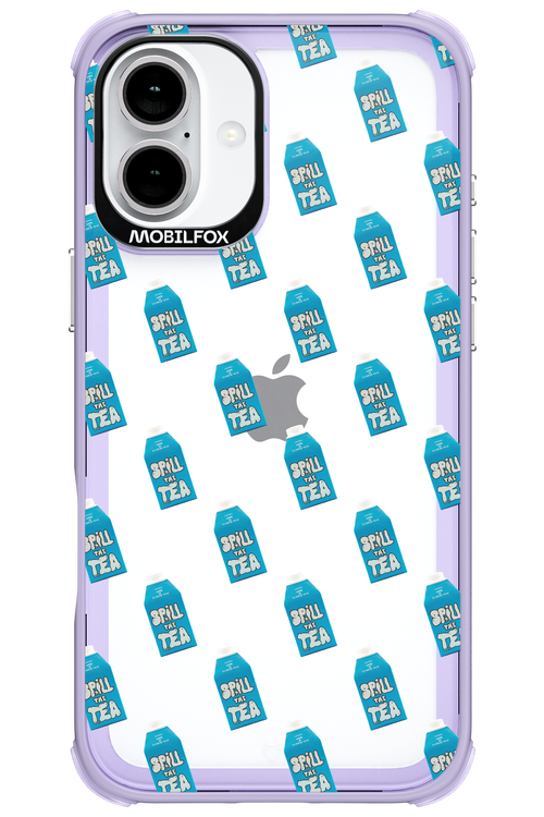 Blue Tea Party Chaos - Apple iPhone 16 Plus