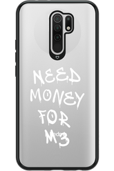 Need M3 Transparent White - Xiaomi Redmi 9