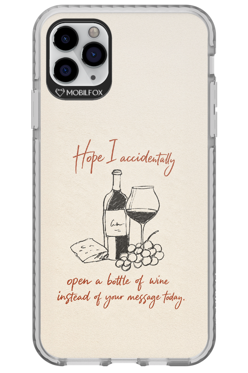 Bottle of wine 2.0 - Apple iPhone 11 Pro Max