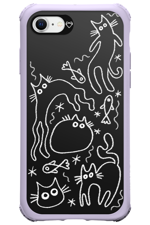 CHALK_CATS 2.0 - Apple iPhone SE 2020