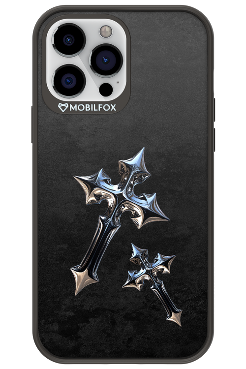 Chrome Crosses - Apple iPhone 13 Pro Max