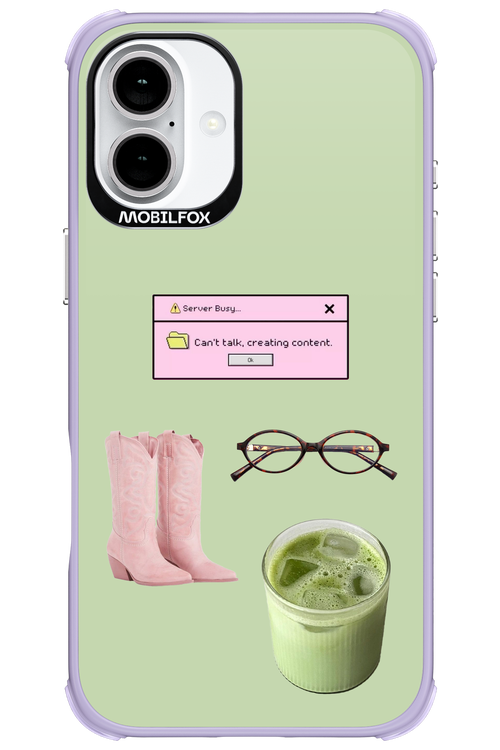 Matcha Babe - Apple iPhone 16 Plus