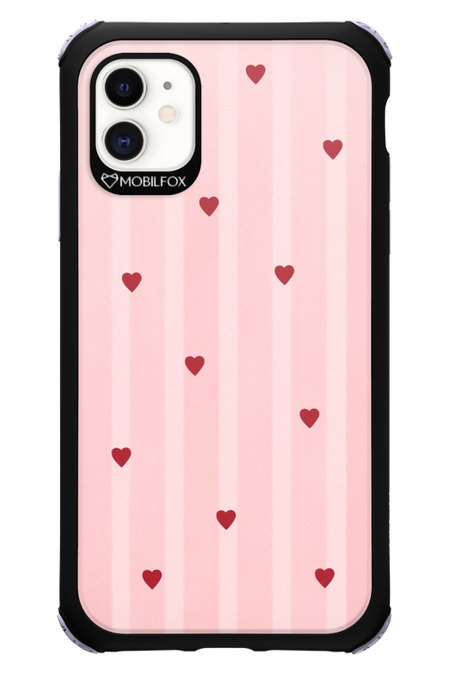 Red Little Hearts 2.0 - Apple iPhone 11