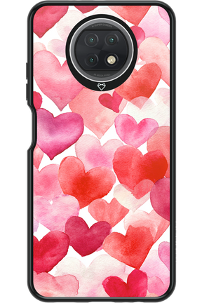 Water Painted Heart 2.0 - Xiaomi Redmi Note 9T 5G