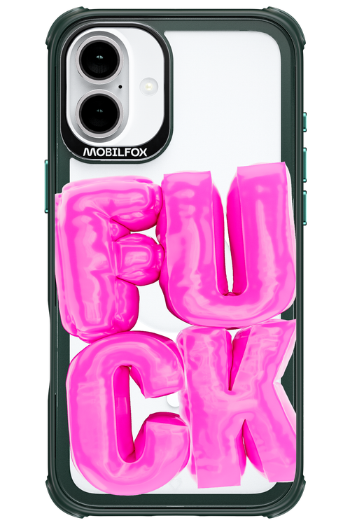 F*ck Transparent - Apple iPhone 16 Plus
