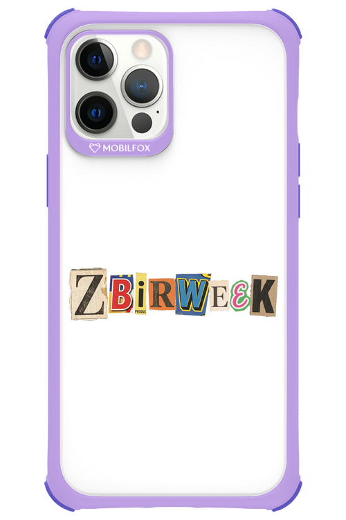 Zbirweek (white) 2.0 - Apple iPhone 12 Pro Max