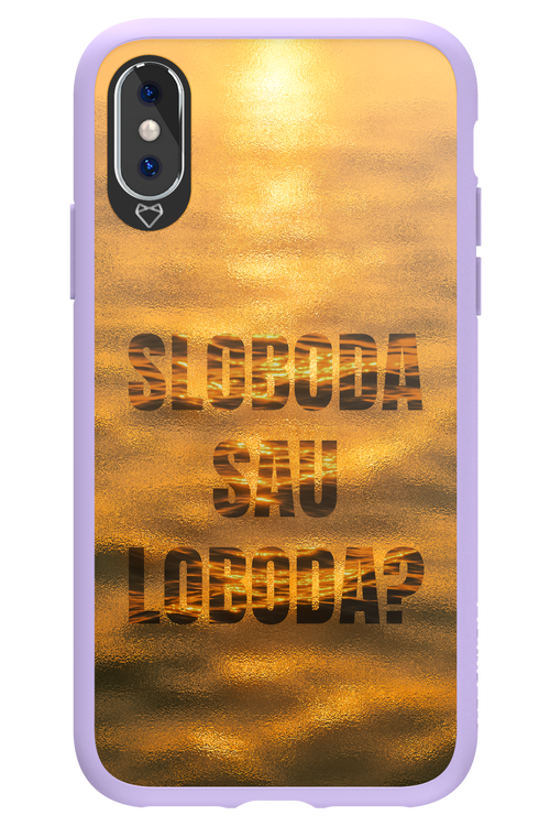S or L - Apple iPhone X
