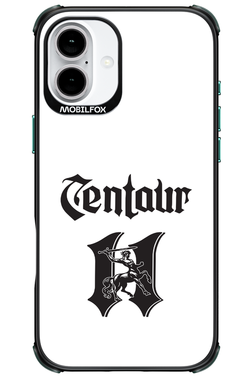 Centaur Logo White 2.0 - Apple iPhone 16 Plus