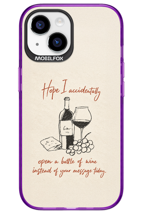 Bottle of wine 2.0 - Apple iPhone 15