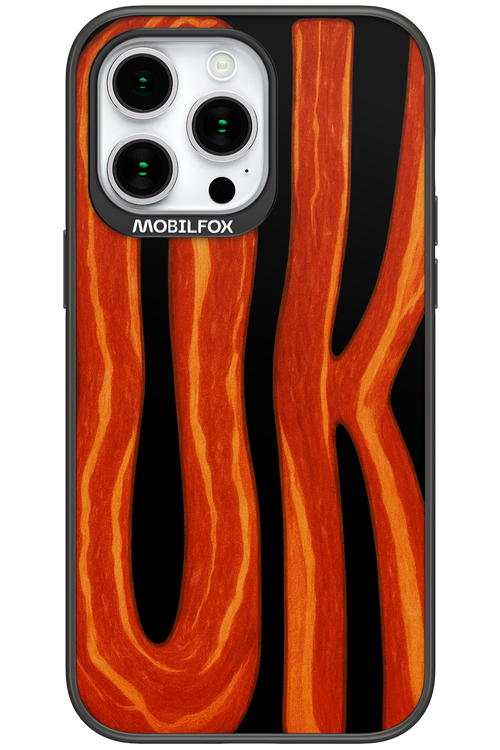 OK (Black-Red) - Apple iPhone 15 Pro Max