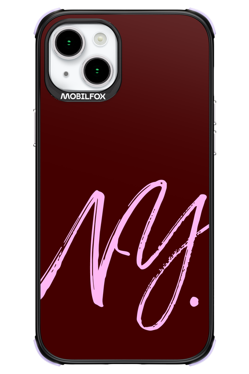 (Dark Blush) NY 2.0 - Apple iPhone 15 Plus