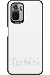 Habibi White on White - Xiaomi Redmi Note 10