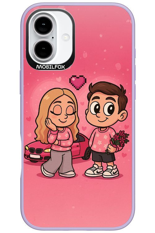 Pink Amour 2.0 - Apple iPhone 16 Plus