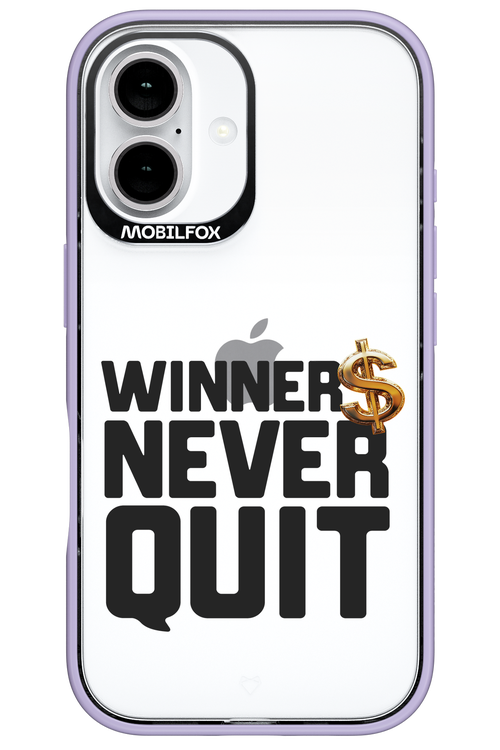 Winners Never Quit - Apple iPhone 16