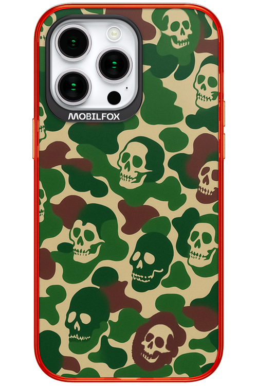 Camo Skull - Apple iPhone 15 Pro Max