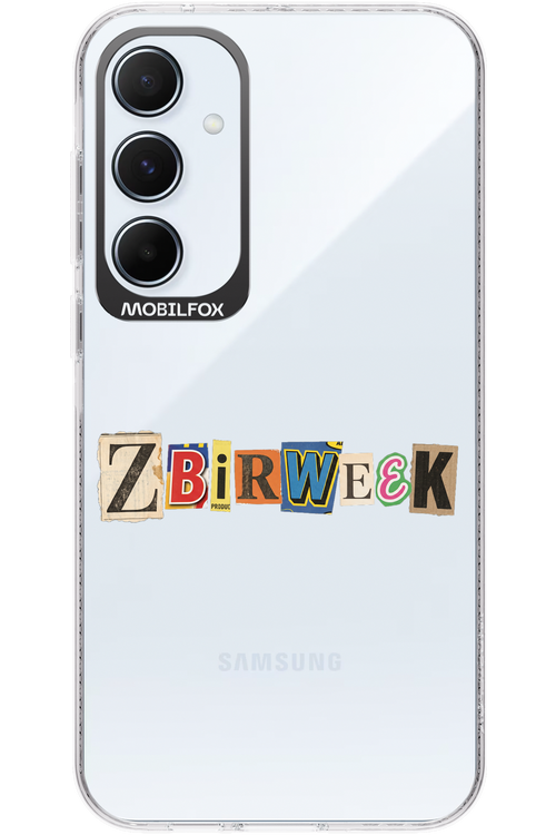 Zbirweek (transparent) 2.0 - Samsung Galaxy A55