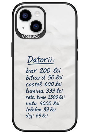 The List - Apple iPhone 15