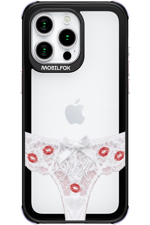 White Panties Transparent 2.0 - Apple iPhone 15 Pro Max