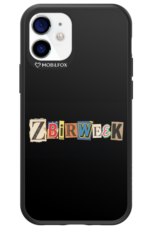 Zbirweek (black) 2.0 - Apple iPhone 12 Mini