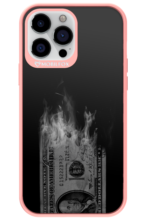 Money Burn B&W 2.0 - Apple iPhone 13 Pro Max