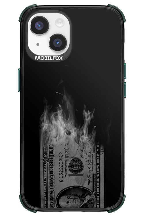 Money Burn B&W 2.0 - Apple iPhone 14